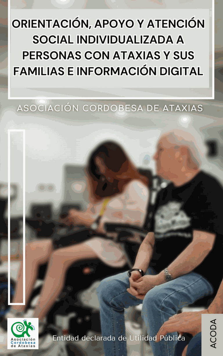 Programa “Orientación, apoyo y atención social especializada a personas con Ataxias y sus familias»